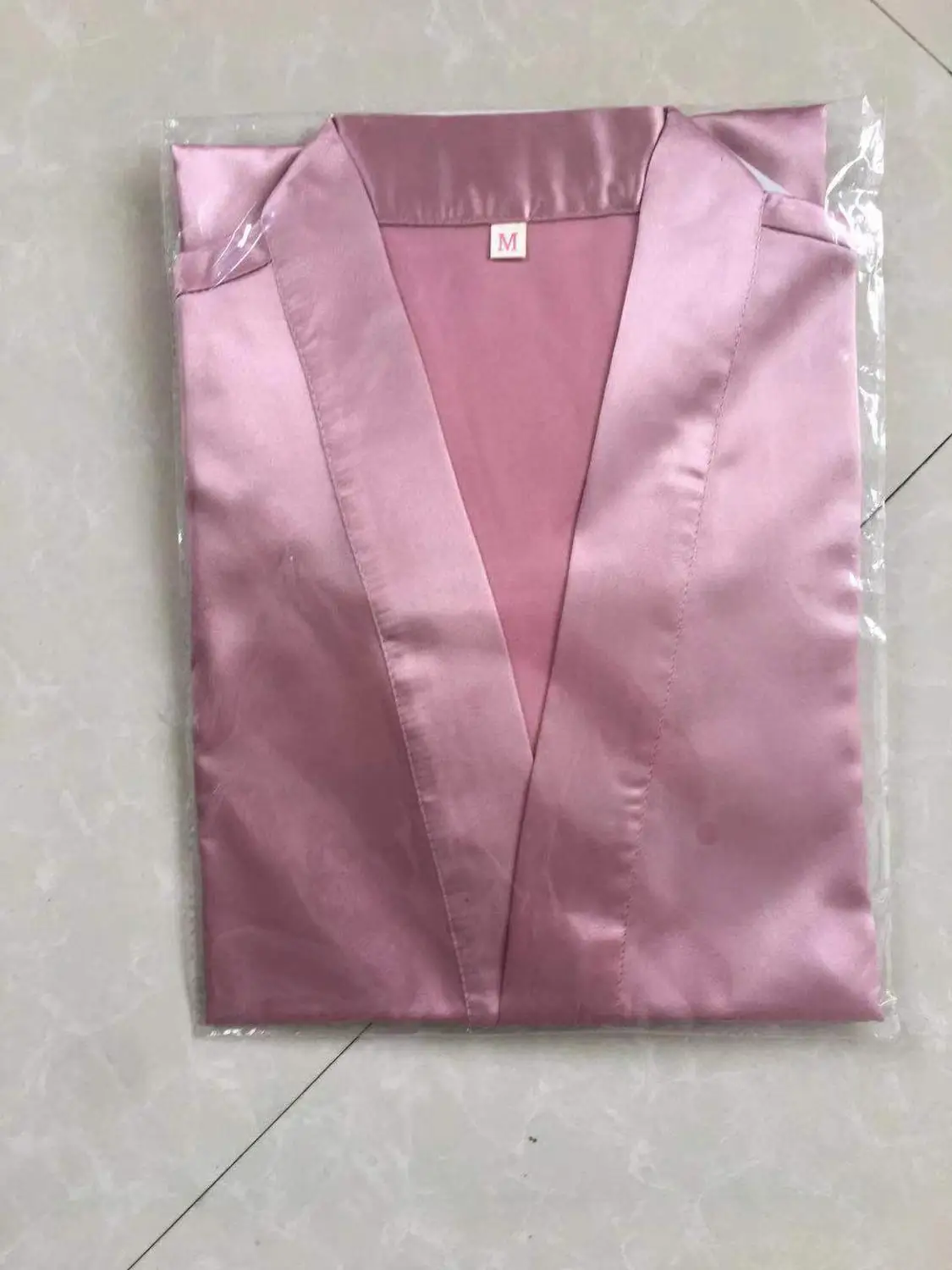 5 шт. в партии персонализированные белые розовые ярко-синий красный кимоно шелковые халаты Свадебные вечерние подарок для невесты на заказ халат - Цвет: rose gold