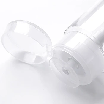 

ABVP 2Pcs Push Down Empty Pump Dispenser Clear Bottle Makeup Container Pp Press the Bottle High Arrival Travel Bottles 150Ml & 1