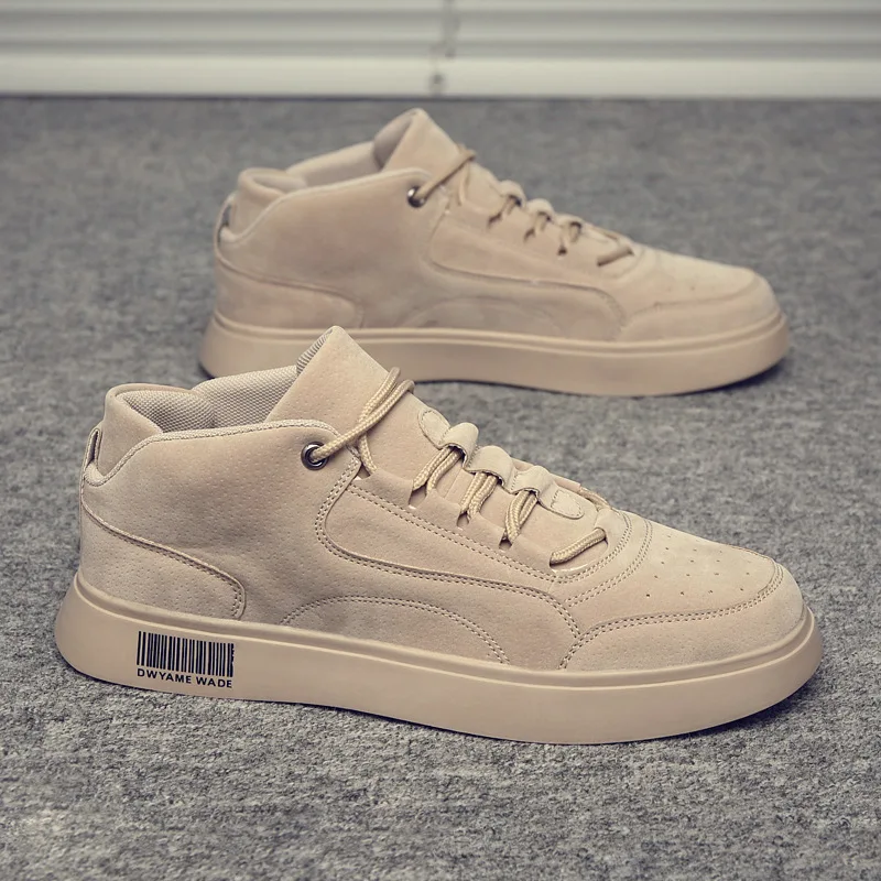 

Men Casual Shoes lace up oxfords lace up Footwear Breathable Outdoor fashion Male Sneakers Comfortable suede Leather Men Shoes