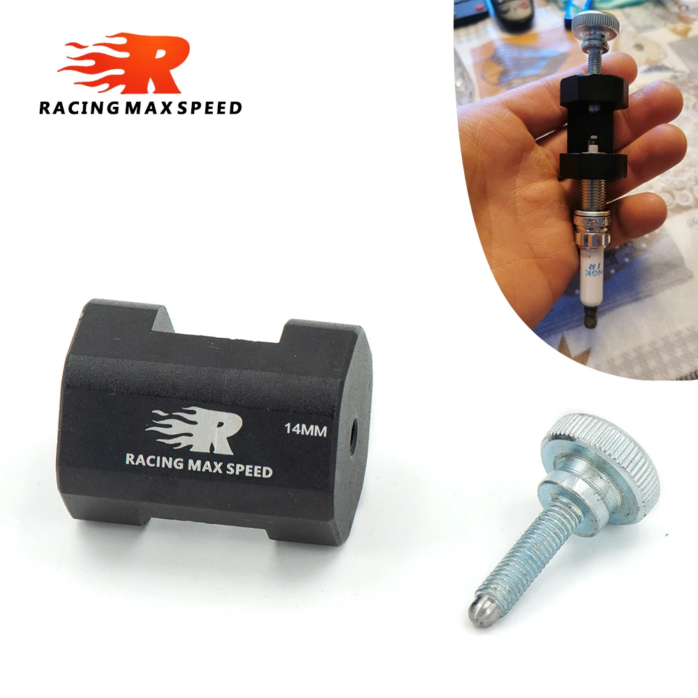 Spark Plug Gauge Aluminum Alloy Universal Engine Spark Plug Gap Tool Gapper 10mm 12mm 14mm