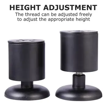 

4pcs Stainless Steel Sofa Legs Adjustable Furniture Legs Replacement Accessories For Furniture Legs Beds Replacement For Home