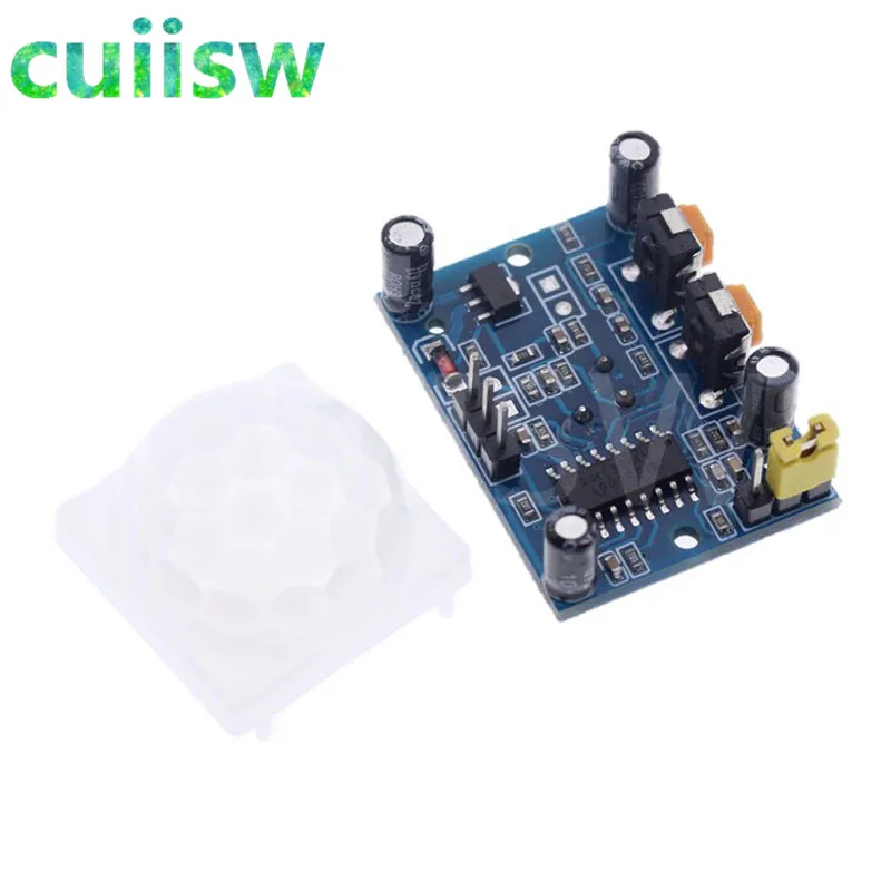 Модуль детектора движения Cuiisw HC SR501 новый инфракрасный датчик с регулировкой ик
