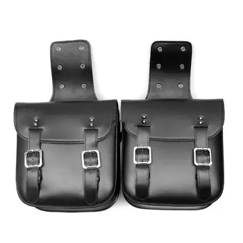 

Universal PU Leather Motorcycle Saddle Bags Large Capacity Motorbike Bike Side Tool Bag Moto Luggage Saddlebags