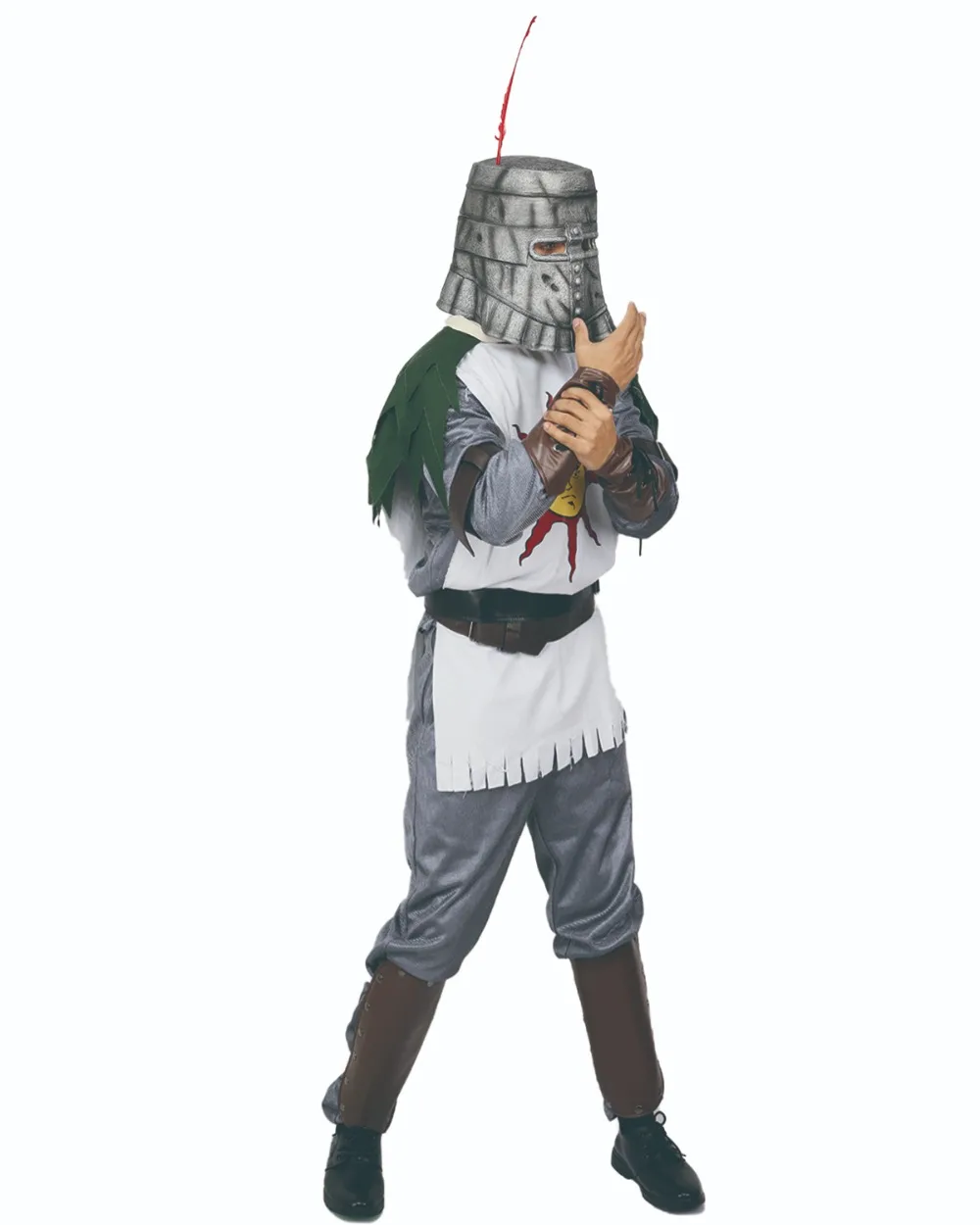 XCOSER Dark Souls Solaire, костюм для косплея, наряд Forever Sun Warrior, полный костюм, высокое качество, Хэллоуин, косплей, костюм для мужчин
