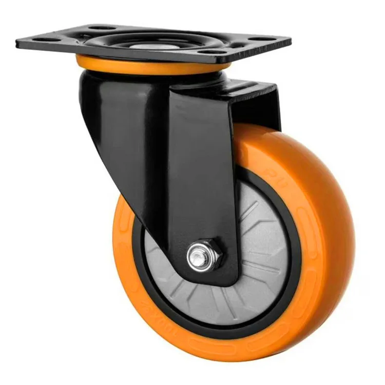 

Manufacturers Direct Selling Truckle 2.5-Inch 3-Inch 4-Inch 5-Inch Tablet Activity Polyurethane PU Wheel Industrial Equipment Un