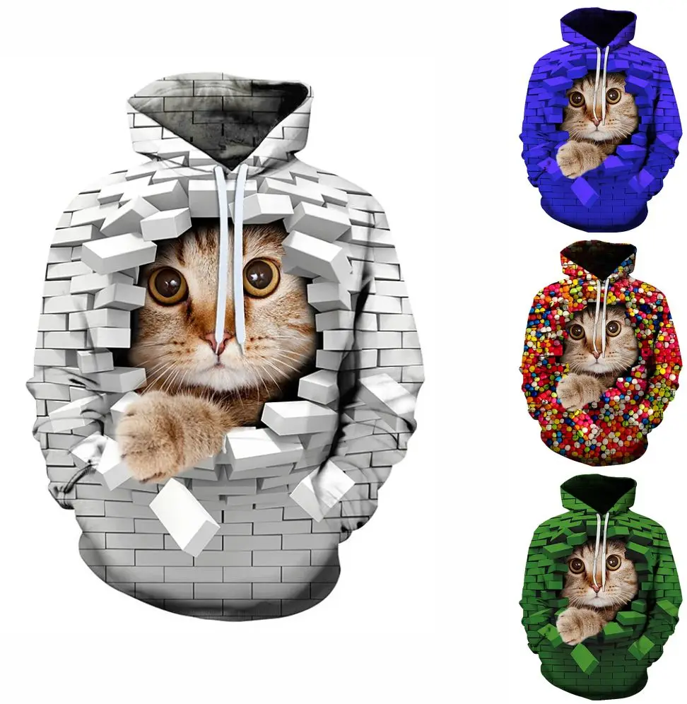 

Men's Pullover Hoodie Sweatshirt 3D Print Pattern Graphic Hooded Holiday Casual Hoodies Sweatshirts Long Sleeve