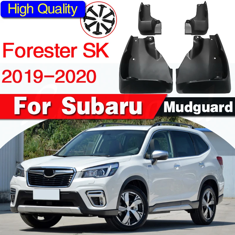 Molded Mud Flaps For Subaru Forester SK 2019 on Mudflaps Splash Guards