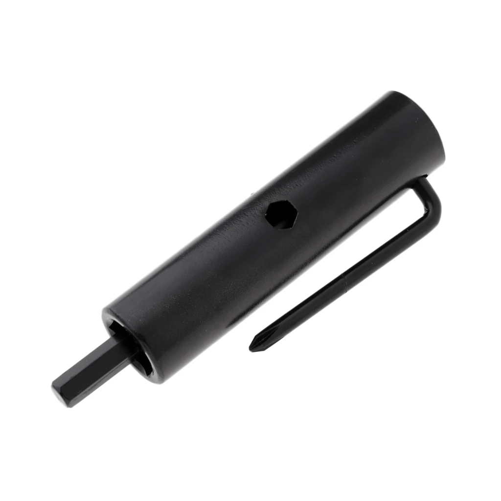 All-in-One Skate Tools, Multi-Function Portable Skateboard T Tool Accessory with L-Type Head Wrench Screwdriver