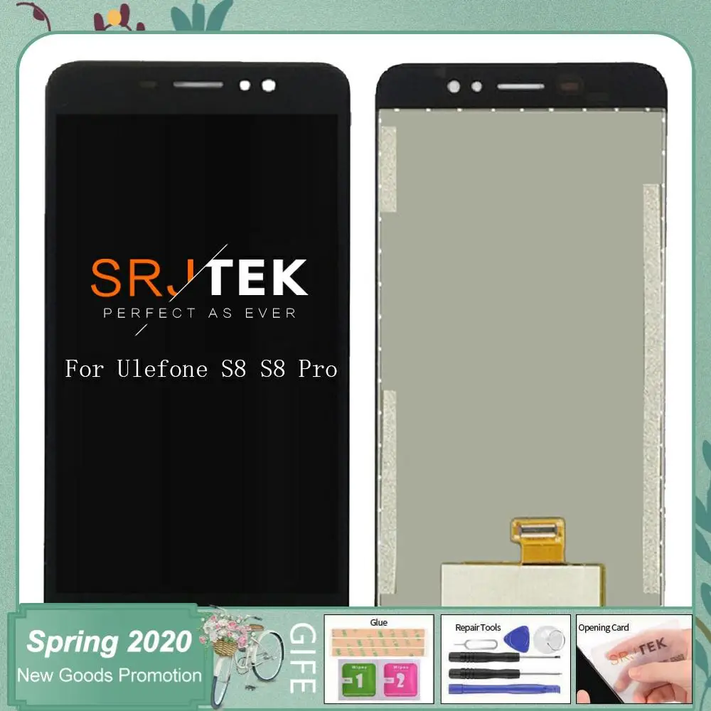 

5.3" For Ulefone S8 S8 Pro LCD Display Touch Sensor Screen Digitizer Assembly Replacement For Ulefone S8 Pro Screen Glss Panel