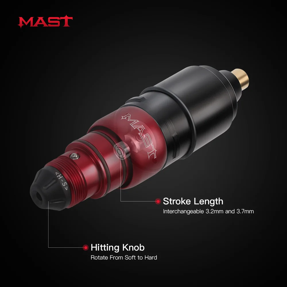 Ротационный тату пистолет Dragonhawk Mast Top профессиональная машинка для