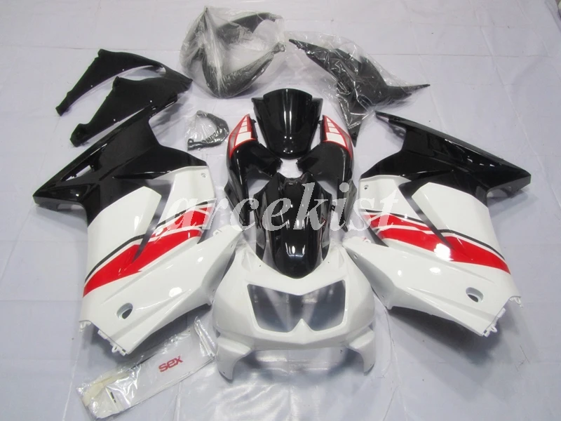 4 подарки комплект обтекателей ABS подходит для Kawasaki Ninja 250 EX250 ZXR250 2008- 08 09 10 11 12 13 14 Комплект кузова на заказ белый красный
