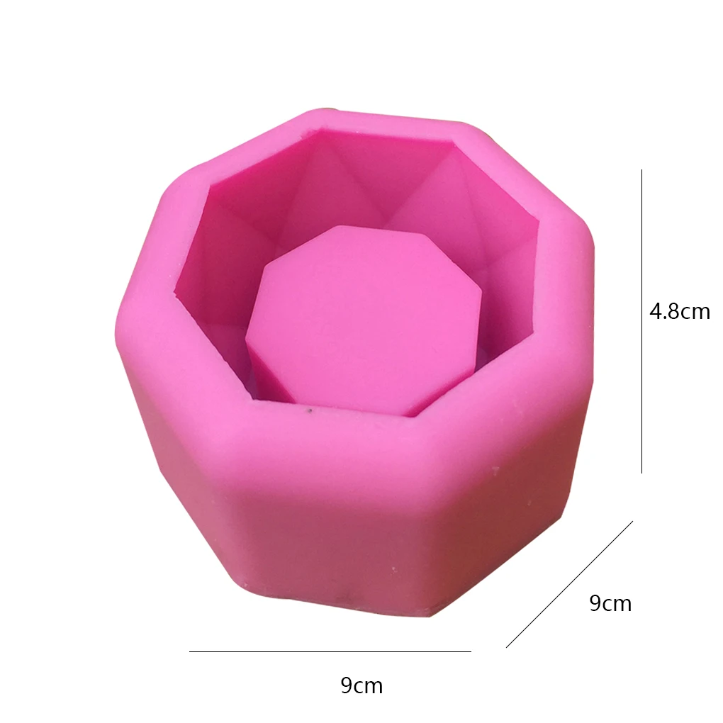 Абсолютно новое растение суккулент резиновая пепельница DIY Пепельница держатель силиконовая форма Модный цветочный горшок для выращивания растений Глина Плесень Горячая