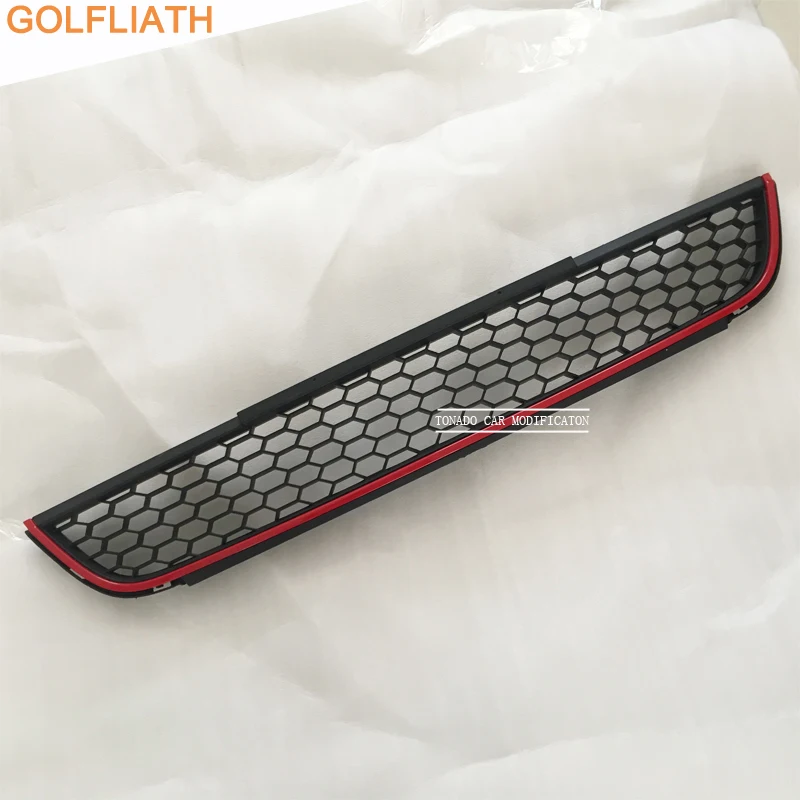 GLI style ABS Honeycomb Mesh Lower Front Grille bumper Grill front grille racing car grille For vw volkswagen Jetta mk6 2012-2015