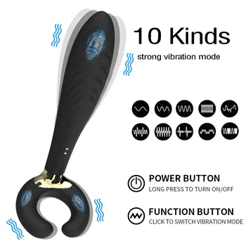 Double Penetration 3 Motors Dildo Vibrator Sex Toys for Women Men Adult Couples Nipple Clitoris Vagina Penis Stimulator Massager 3