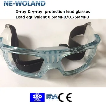 

Original X-ray & γ-ray protection medical lead spectacles for doctors/Staff of Hospital &Radioactive workplace 0.5/0.75MMPB