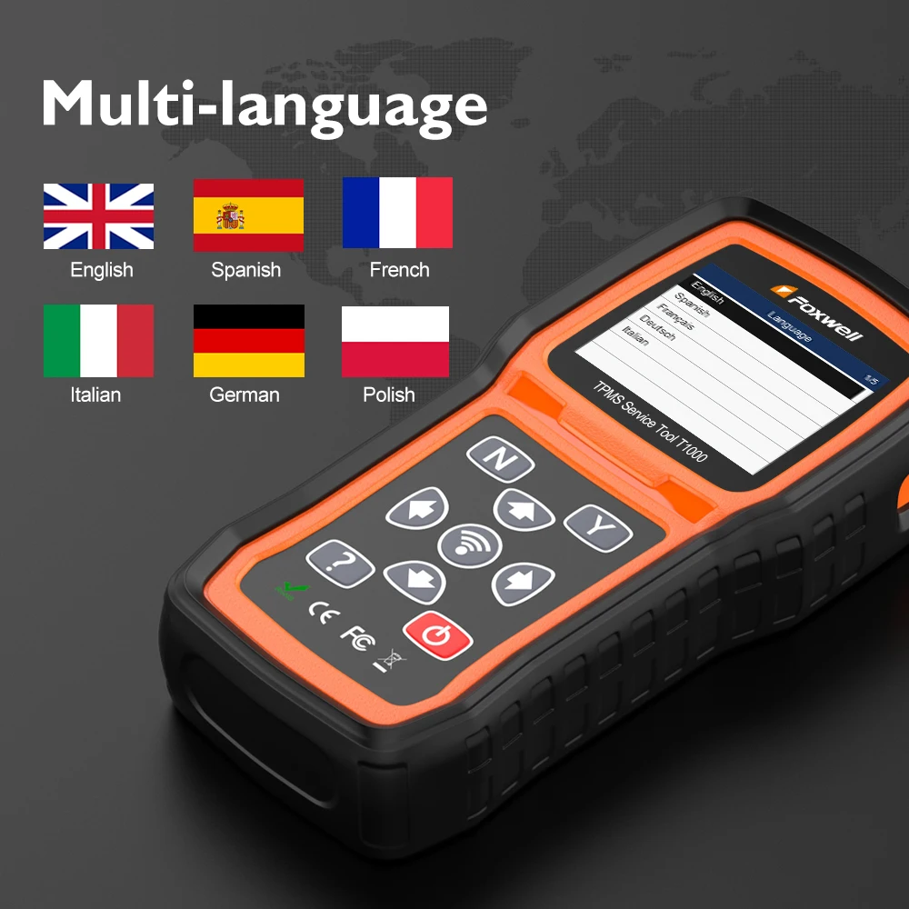 Foxwell T1000 Car TPMS Activation Programming Tool TPMS Sensors 