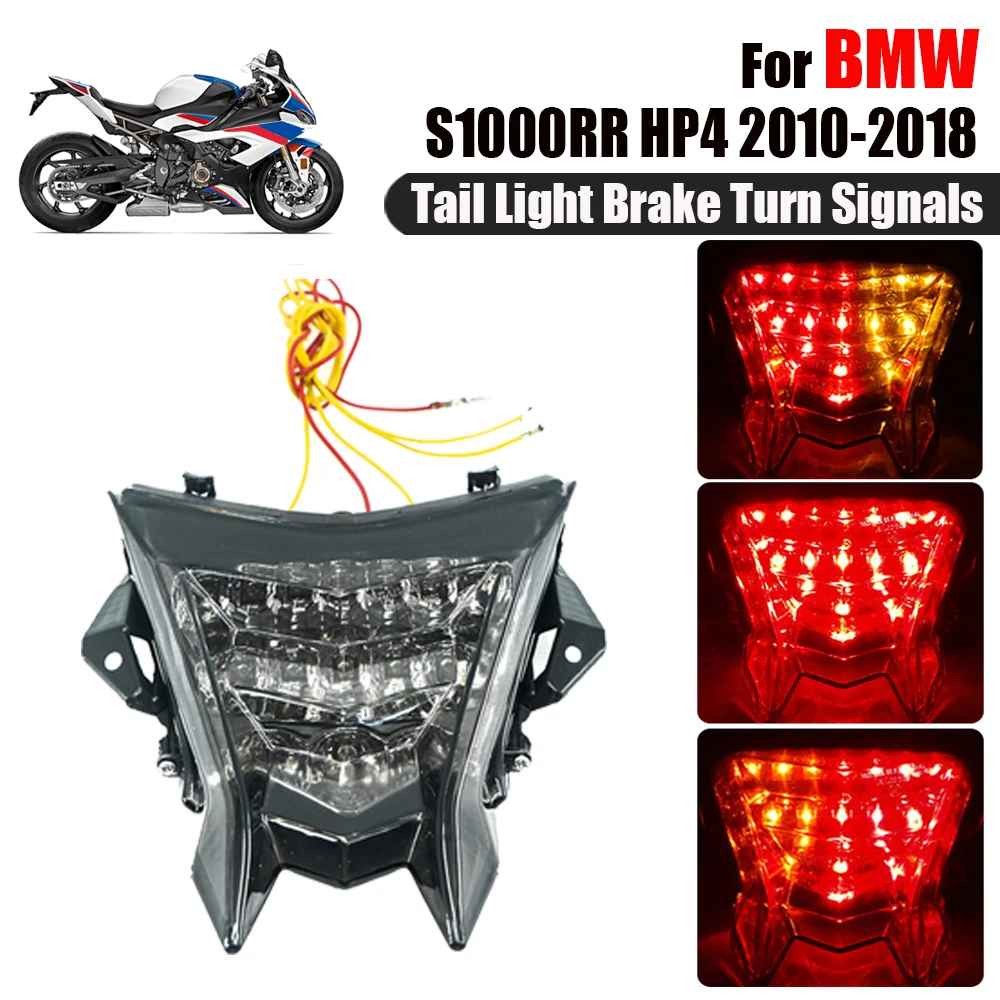 Tail light LED smoke with integrated turn signal BMW S1000RR 2014 HP4