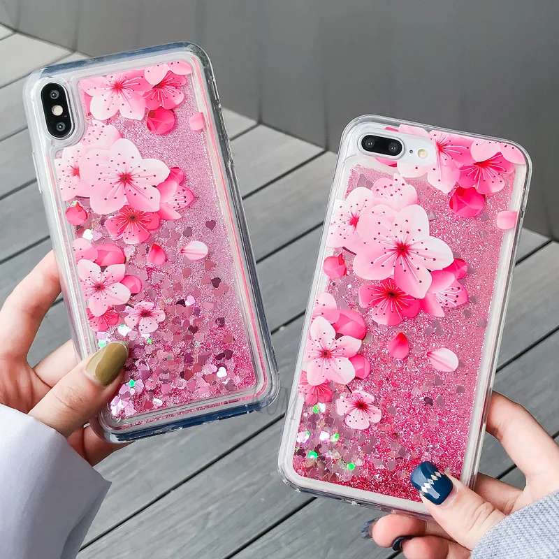 Жидкий зыбучий песок мягкий чехол для huawei P30 P20 Pro Honor 10i 20i Nova 5 3 3i P Smart Plus Y6 Y7 Prime Y9 mate 20 Lite