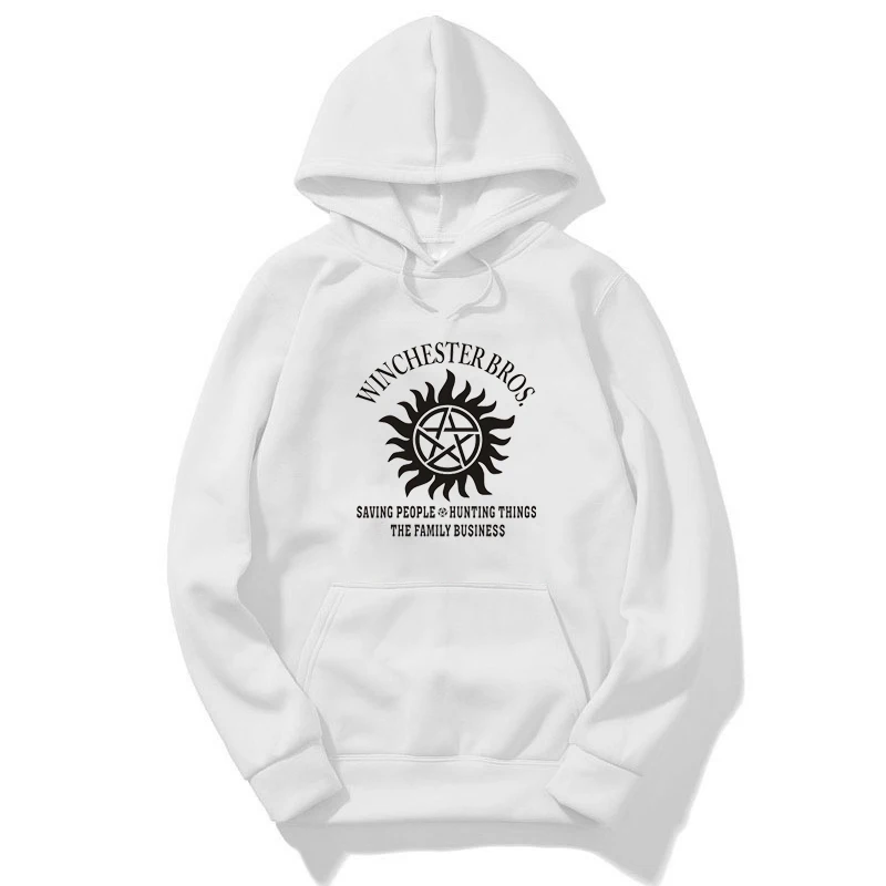 hoodie 4 Supernatural Long Sleeve Hoodies Sweatshirts Autumn Hooded Sweatshirt Pullovers Women Men Fashion Hoody Boys Girls Lovely Hoodie - Цвет: hoodie 4