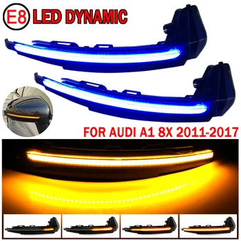 

LED Dynamic Turn Signal Blinker Flowing Water Blinker Flashing Light For Audi A1 8X 2011 2012 2013 2014 2015 2016 2017