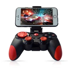 Sem fio android gamepad ios s5 sem fio joystick jogo controlador bluetooth 4.0 joystick para moblie telefone tablet caixa de tv titular
