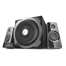 Trust Tytan 2.1 - Set Speakers computer (2.1, 120 W subwoofer), Black