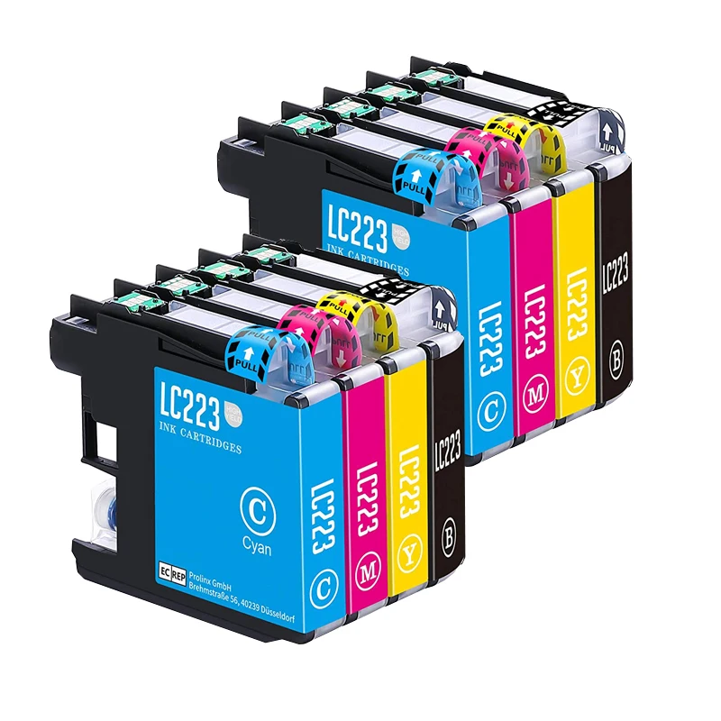 befon LC223 Ink Cartridges Compatible for Brother DCP-J4120DW DCP-J562DW MFC-J5320DW J880DW J5620DW J5625DW J680DW J4625DW replacement ink cartridges for brother printers Ink Cartridges