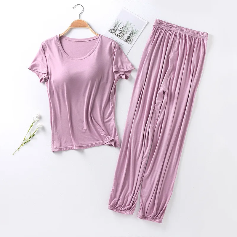 Пижама женская с подкладкой цвет в ассортименте M L XL XXL 2 шт/комплект | Женская