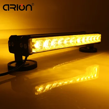 

Car 24 LED 72W Strobe Flashing Amber Car styling 31cm Warning Light 12V Universal Car work Parking lamp fog lamps