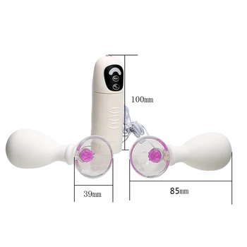 IKOKY Nipple Sucker Breast Vibrator Suction Cups For Nipples Female Masturbation Sex Toys For Couple Clit Massage Adult Games 6