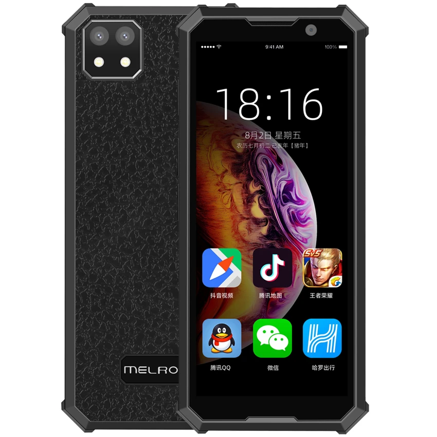  Small mini 4G smartphone Adroid 8.1 MTK6739 Quad Core Dual SIM fingerprint Unlock mobile phone Goog