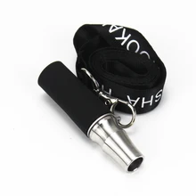 Многоразовые мундштук кальяна веревка ремень кальяна рот советы кремния нержавеющей стали Chicha наргиле водопровод мундштук