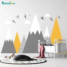mountain decal nursery