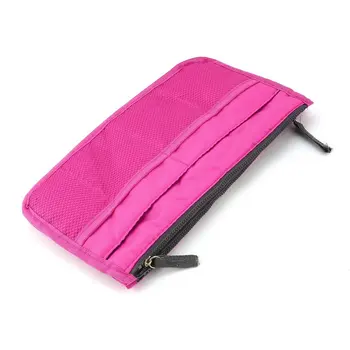 

Multifunctional Double Zipper Polyester Makeup Bag Portable Travel Beauty Cosmetic Bag Make Up Toiletry Bag With Handle Set
