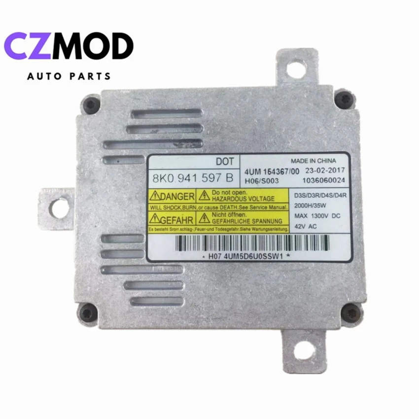 

CZMOD Original 8K0.941.597.B D3S D3R Xenon Headlight HID Ballast Control Unit 8K0941597B 1036060024 D4S D4R Car Accessories