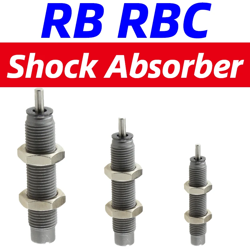 Amortecedor Hidráulico Pneumático com Tampa Tampão Hidráulico Ajustável Rb0805 Rb1007 Rb1007 Rbc2725 Série rb