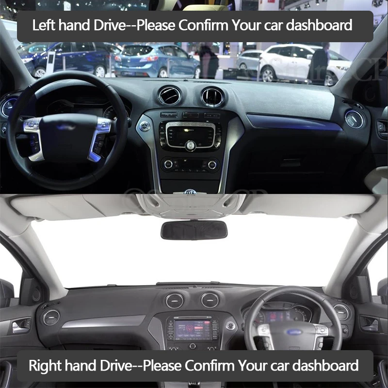 Противоскользящий коврик для приборной панели Ford Mondeo MK4 2007 ~ 2013 навес от солнца