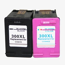 Cartucho de tinta 300 xl tinta para impressora HP DeskJet D2660 D5560 F2480 F4280 F4580 Envy 110 114 120 PhotoSmart C4600 C4680 C4700