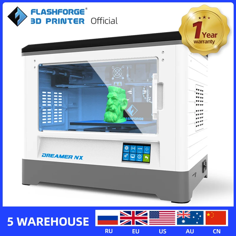 Новинка! 3D принтер Flashforge Dreamer NX с одним Экструдером продажа завода|3D принтеры| |