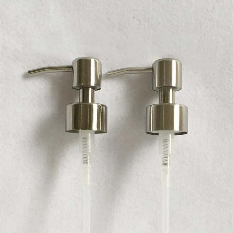 Dispensador con bomba de jabón líquido para manos, boquilla de espuma de acero inoxidable para baño y cocina, accesorios para Baño