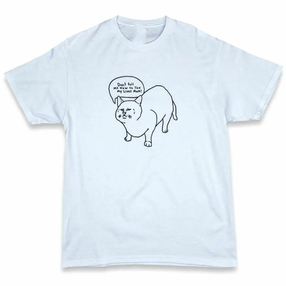 

Streetwear Rip Cat Dip Lord Nermal Rip Cat Dip Nine Lives T-Shirt WHITE Unisex Size S-3XL