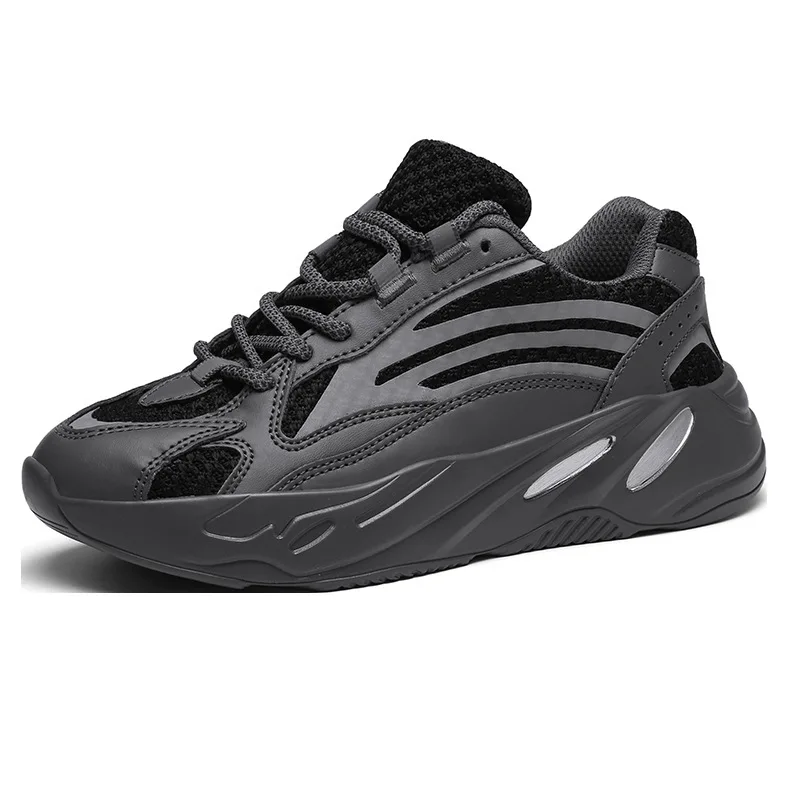 Dark grey Lovers Coconut 700v2/ летняя обувь для ночного клуба; дышащая обувь для папы; отражающий светильник; Мужская обувь для отдыха - Цвет: Dark grey