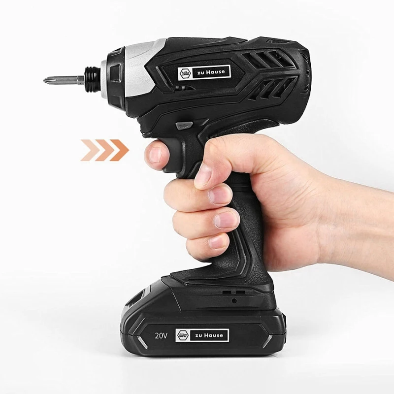 Wiha Zu Hause 20V 200NM Cordless Electric Screw Driver Li-ion Battery Electric Screwdriver 1500mAh Lithium Household DIY Power