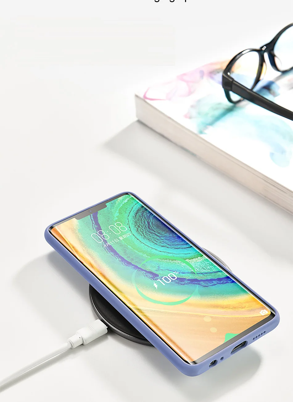 Удобный на ощупь силиконовый чехол для телефона huawei p30 p20 lite mate 20 30 10 Pro Чехол для huawei y9 y7 prime y6 p smart чехол