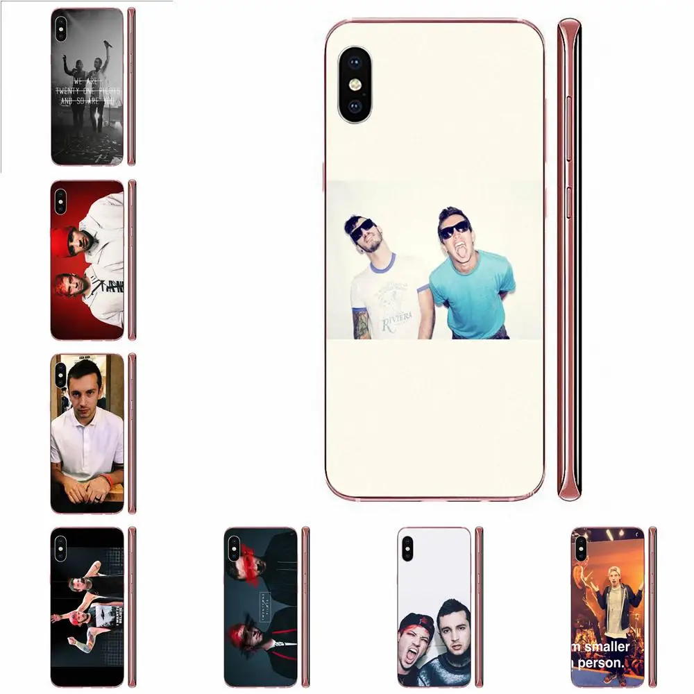 Телефон из ТПУ Twenty One Pilots Джош Дун для Samsung A01 A51 A71 A81 A91 A50 S10E S10 S20 Plus Note 10 Lite Pro M60s