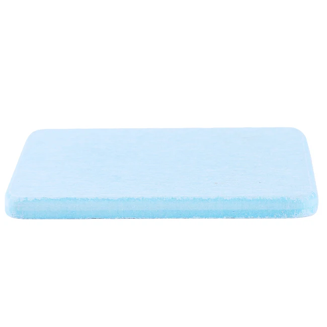 Товары для ванной комнаты портативная мыльница диатомит мыло водоросли дренаж для мыла коврик водопоглощающая Нескользящая мыльница - Цвет: blue