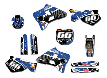 

Customized Number Team GRAPHICS & BACKGROUNDS DECALS STICKERS For Yamaha YZ125 YZ250 YZ 125 YZ 250 1996 1997 1998 1999 2000 2001