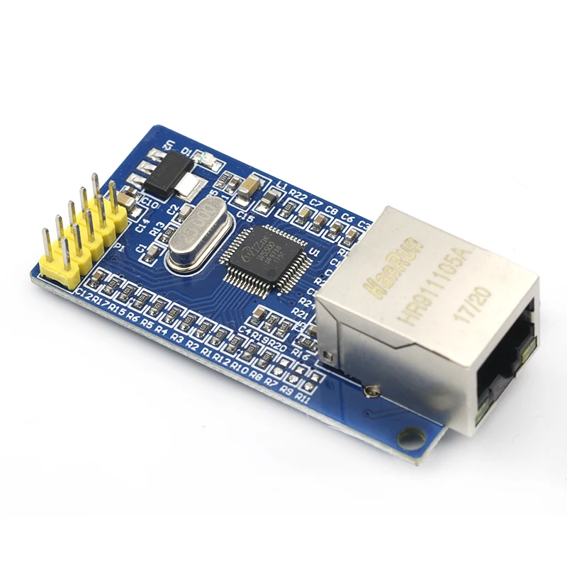 W5500 сетевой модуль Ethernet аппаратное TCP/IP 51/STM32 микроконтроллер программы по W5100
