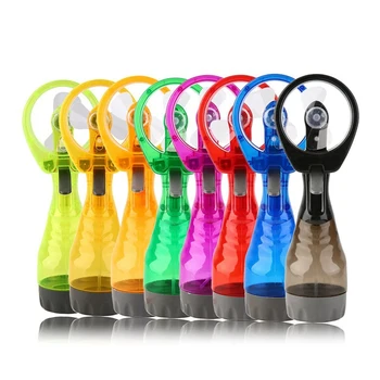 

Portable Handhold Water Mist Fan 2In1 Functions Powerful Fan Mini Outdoor Water Cooling Spray Fan Humidification Fan