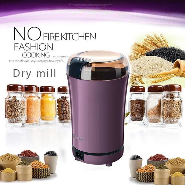 Kitchen Academy Electric Coffee Bean Grinders 100-120V, 160W, 50/60Hz